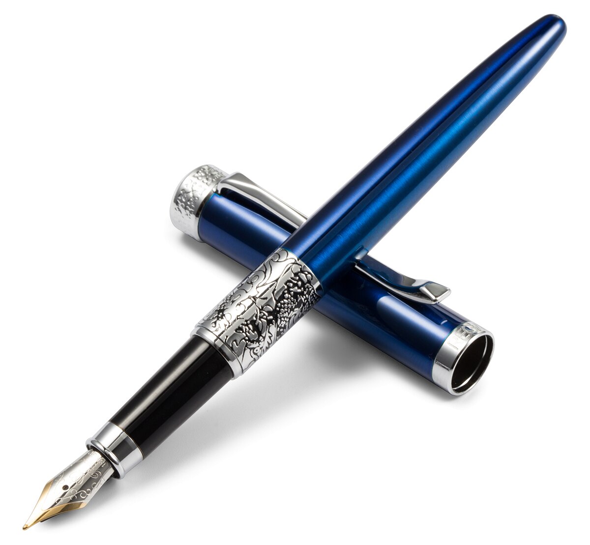 Regal Fountain Pen, Prince Commemoration Collection Germany Iridium Medium Nib Business Graduation Pen Three Color Optional