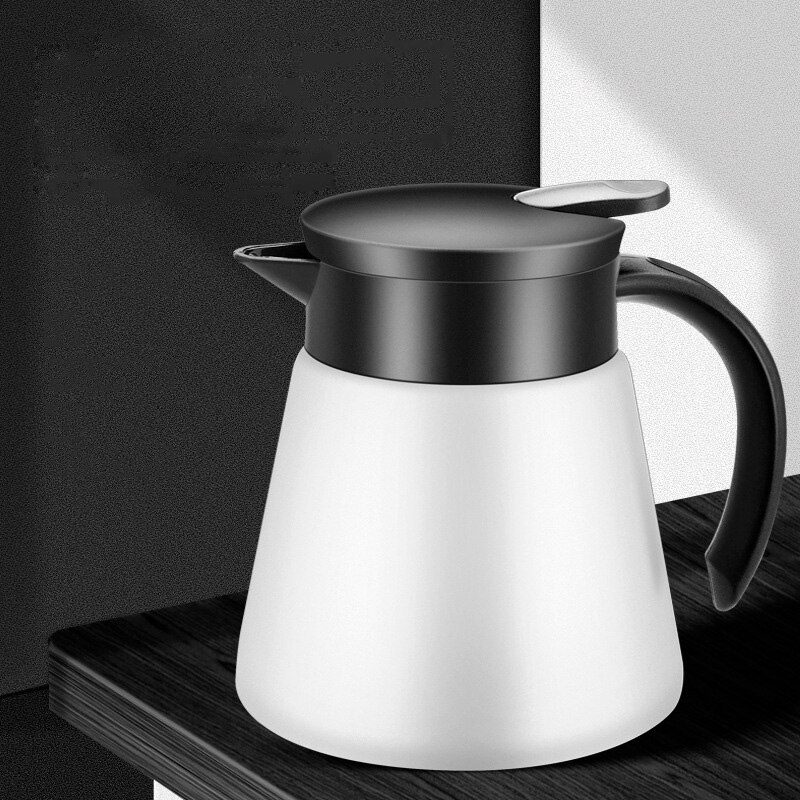 680ml/880ml Stainless Tea Pot Thermal Flask Water Kettle European Style TeaPot Coffee Pot Tea Kettle