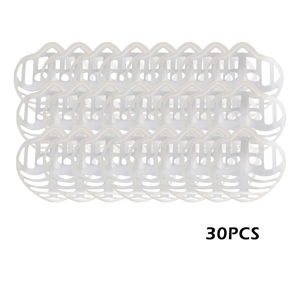 Support pour masques buccaux 3D en Silicone, 5/10/15/20/30/40/50 pièces, aide à respirer et augmente l'espace pour augmenter la respiration: E