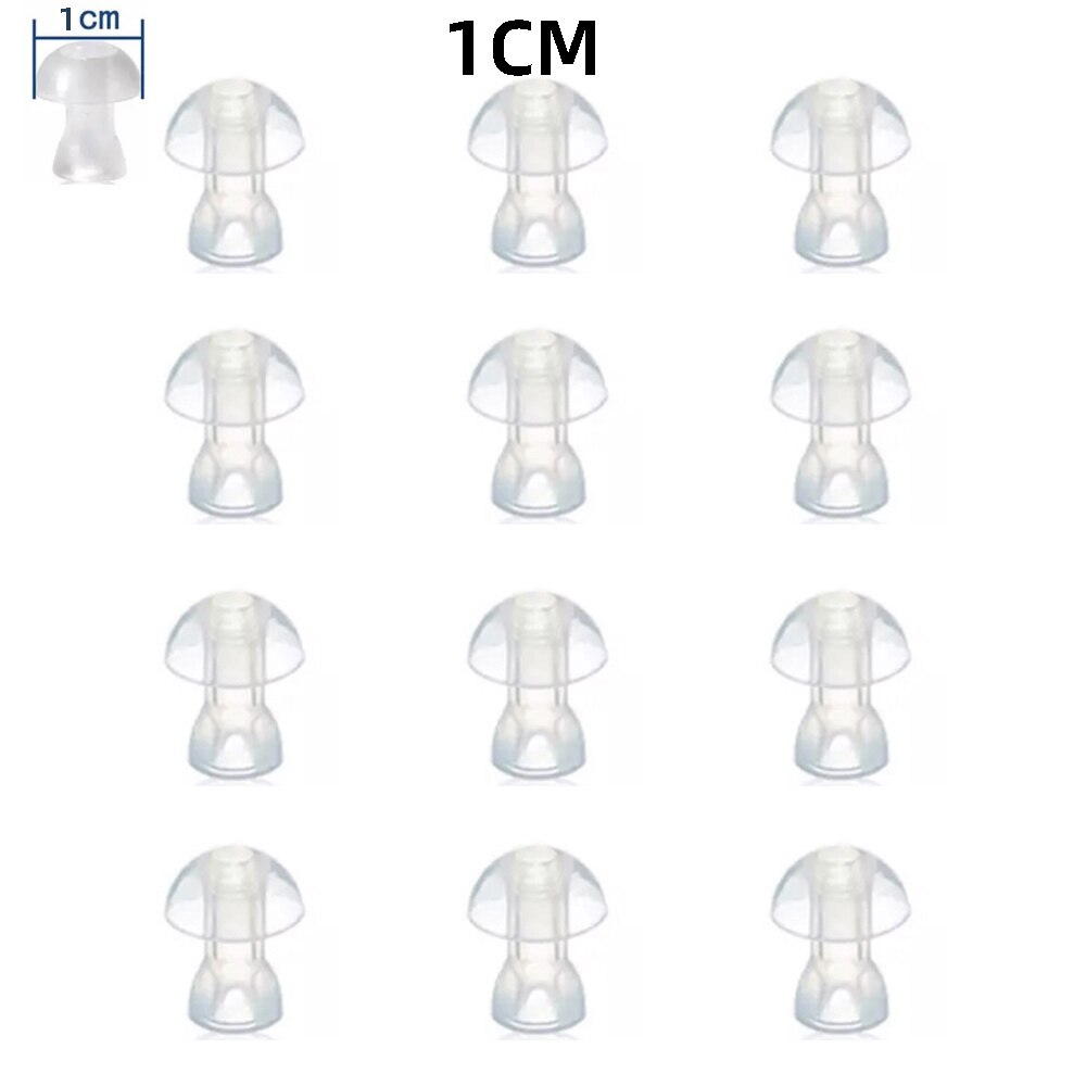 Universal aparelho auditivo plug orelha ponta cúpula tubo de som mais tamanho para a marca bolso aparelhos auditivos bte aparelho auditivo transporte da gota: Single Domes Medium