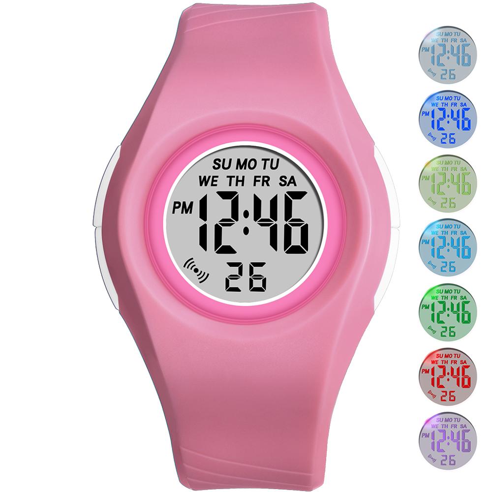 Kids Horloges Synoke Digitale Horloge Voor Meisje Jongen Student 5Bar Waterdichte Horloges Mode Sport Kinderen Horloges