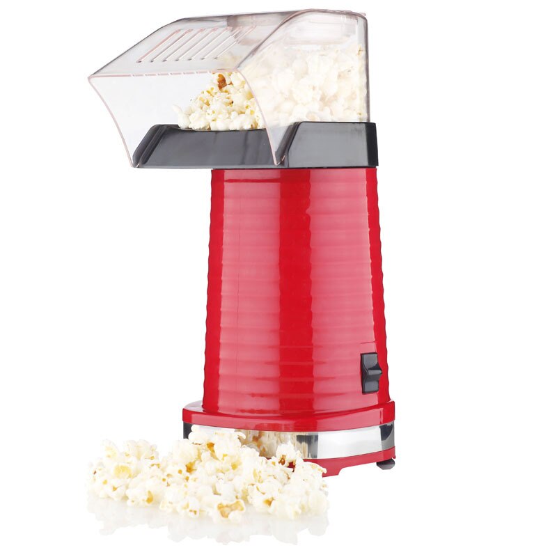 Corn Popcorn Maker Household Automatic Mini Air Popcorn Making Machine Diy Corn Popper Christmas Children , Eu Plug