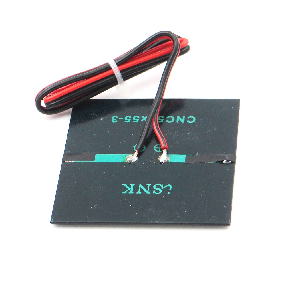 3 V 120mA 0.36Watt extend wire Solar Panel Polycrystalline Silicon DIY Battery Charger Small Mini Solar Cell cable toy 3V Volt