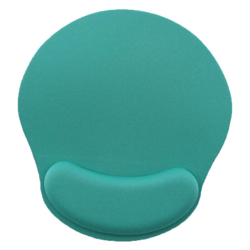 Tapis de souris ergonomique en mousse à mémoire de forme repose-poignet Support de coussin de poignet léger tapis de souris soulagement de la douleur à la maison ou au travail: green