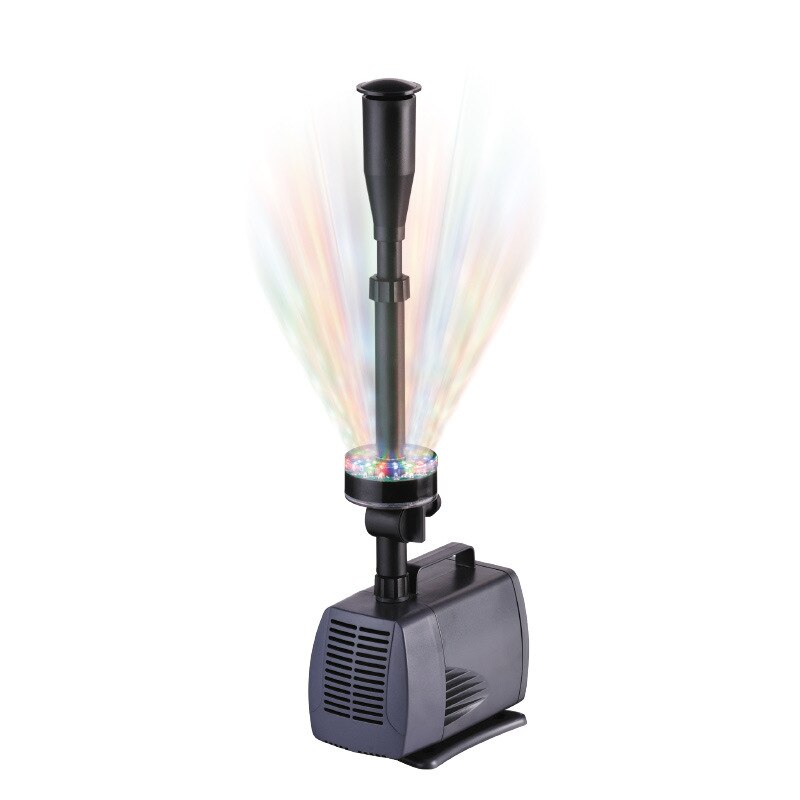 1Pcs 40W/45W LED Electric Water Feature Pump Small Fountain For Outdoor Garden Fish Pond Fish Tank Hydroponic Pond Garden Tool