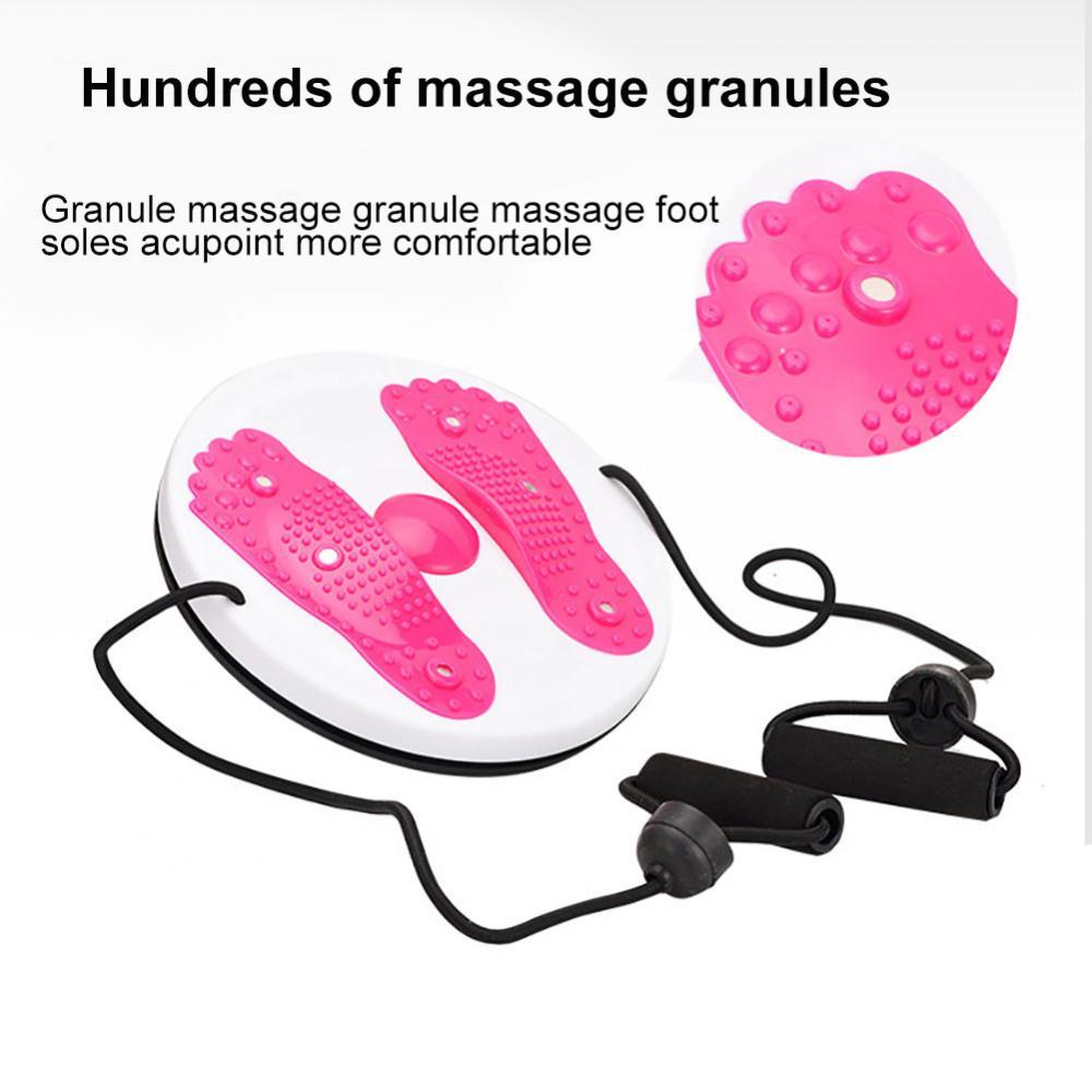 Attrezzo ginnico per addome a piastra rotante sottile per Fitness a disco rotante con attrezzo ginnico per addome a fune