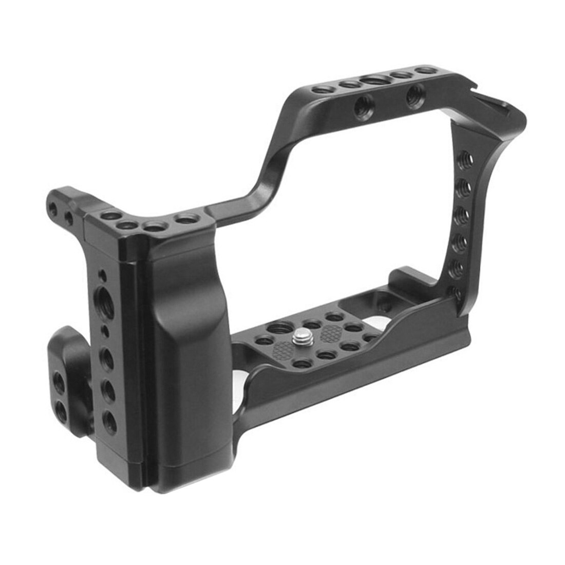 CNC Aluminum Camera Cage for Canon EOS M50 / M5 DLSR Case Cold shoe Mount Expansion Cover Quick-Rease Plate Support Photography