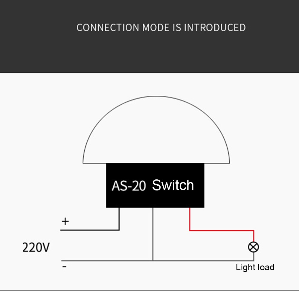 Automatic Auto On Off Photocell Street Light Switch DC AC 12V 220V 50-60Hz 10A Photo Control Photoswitch Sensor Switch