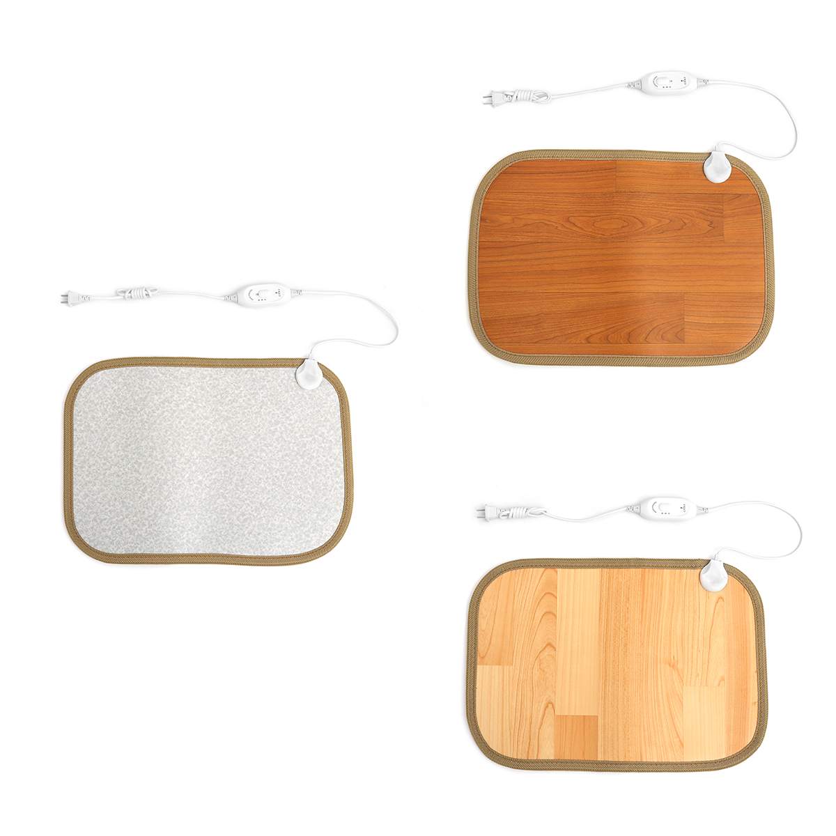 Electric Heated Heating Foot Mat Warmer Winter Heating Pad for Men Women Foot Warmer Heat Pad Thermostat Warming Tools