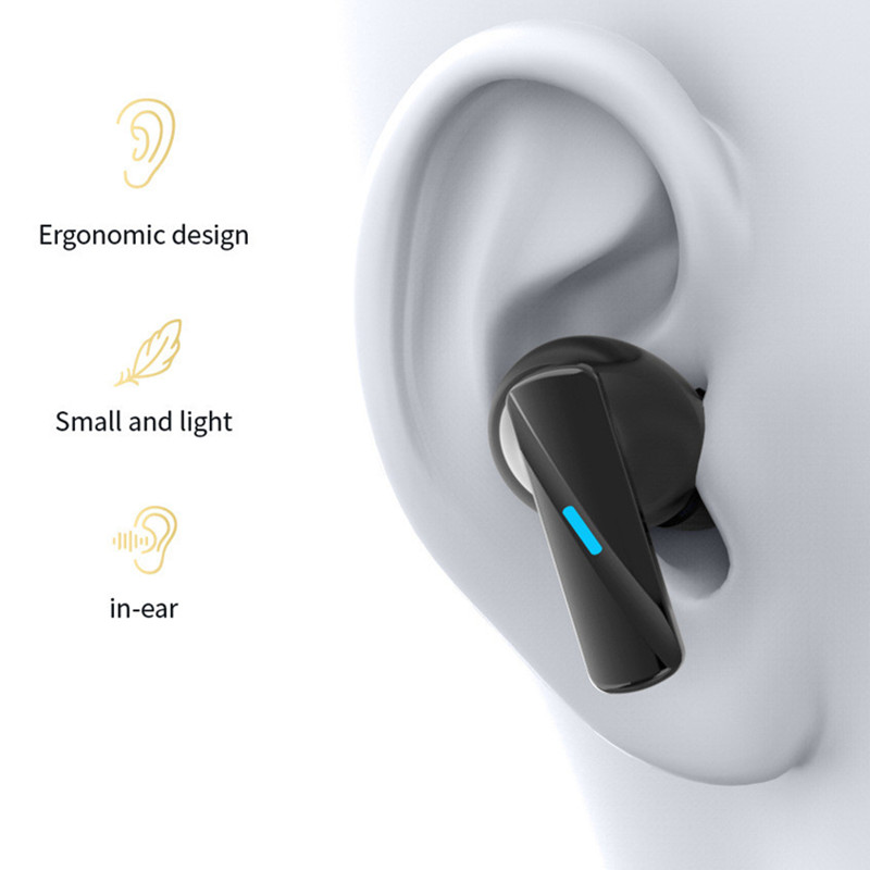 Auriculares y auriculares inalámbricos con Bluetooth, tapones para los oídos intrauditivos, resistentes al agua, para Fitness, movimiento, música, con caja de embalaje portátil