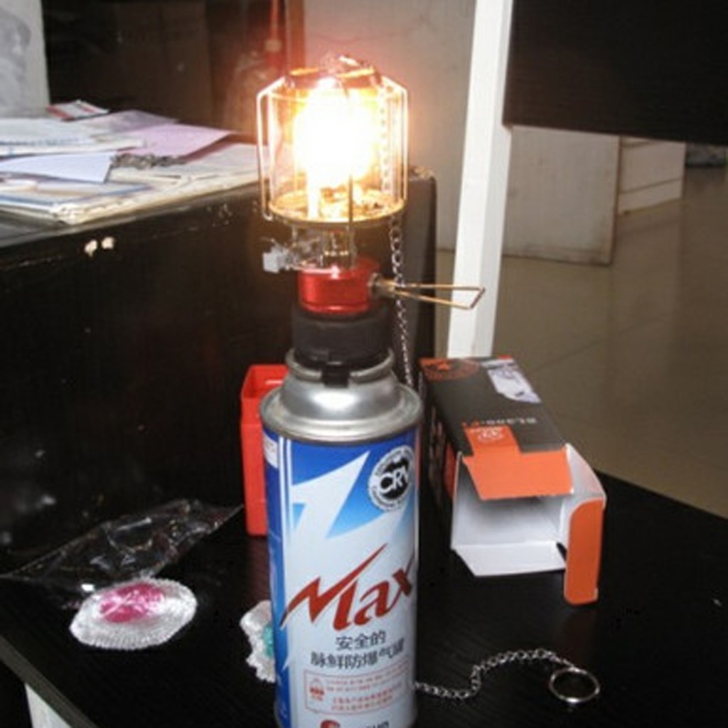 15 dele universal udendørs camping paraffintryklampe gaslygte lys kapper reservedele