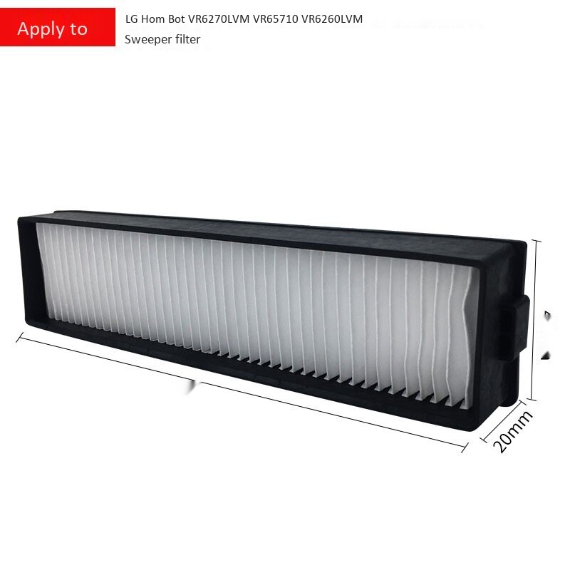 2 piezas de Repuesto de filtro HEPA para LG Hom Bot VR6270LVM/VR65710/ VR6260LVM serie Robot de limpieza