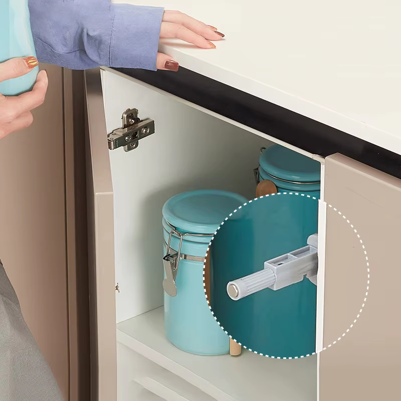 Magnetiske trykklåser til skap, trykk-til-åpne-skapbeslag, trykk-berøringslås, kjøkkendørlåser til møbler