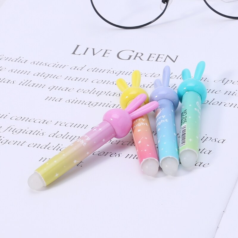 Kawaii Rabbit Eraser For Erasable Pen Cute School Office Supply Stationery