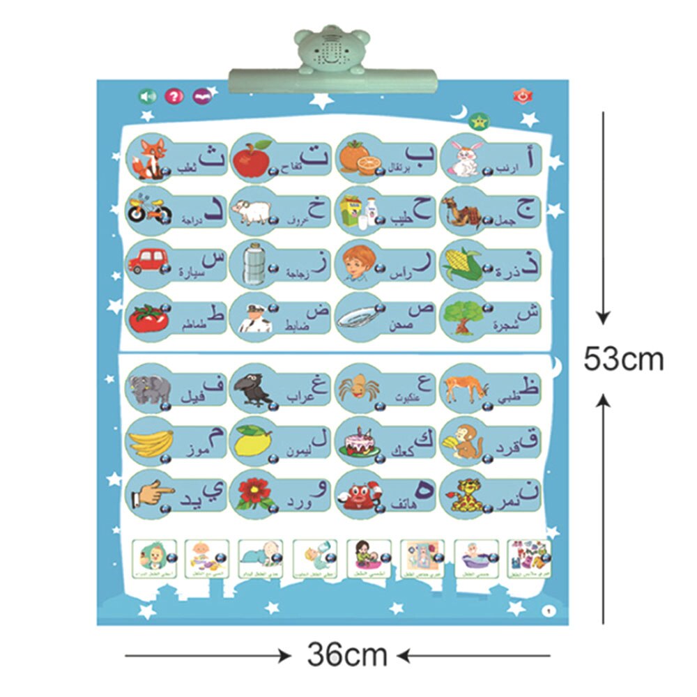 Kids E-Book Taal Lezen Boek Kind Vroeg Punt Lezen Boek Arabisch Engels Cognitieve Leren Boek Interactieve Speelgoed Met Pen