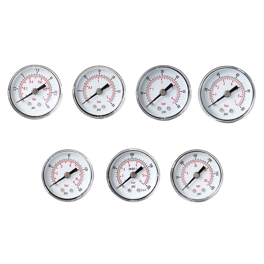 A Variety Of Specifications Axial Pressure Gauge Y40 Pressure Gauge Oil Pressure Gauge Water Pressure Gauge