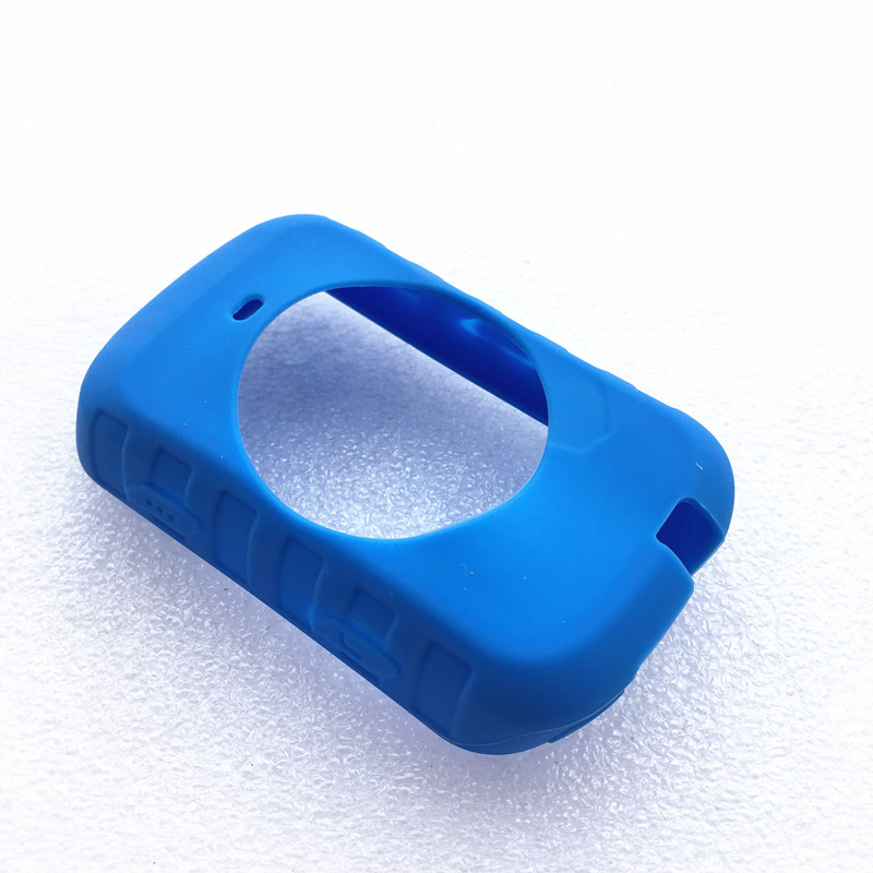 Funda genérica de silicona para bicicleta y Protector de pantalla para Garmin Edge 530 GPS funda de de ordenador para garmin edge 530: Azul