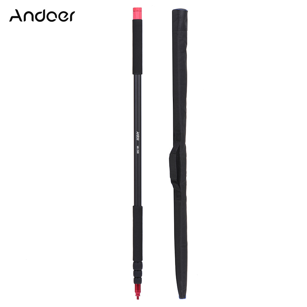 Andoer 3.5m /11.5 ft Recording Microphone Holder Microphone Boom Pole Extension nterview Filming Accessories Stereo Video