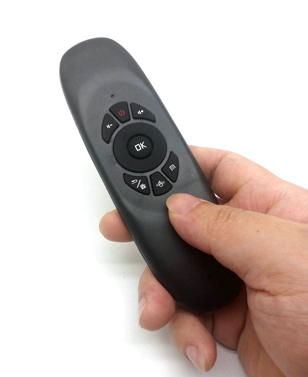 Tikigogo C120 2.4G Gyroscope Air Mouse Mini Wireless Keyboard Russian Arabic English for Android Smart TV Box PC Remote Control