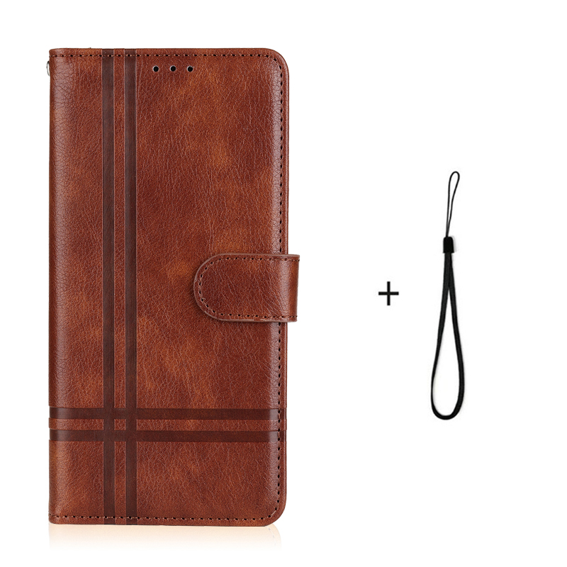 Läderplånbok för realme 8 4g , vikbart lyxigt kortfodral för realme 8 4g rmx 3085 , telefonskyddande väskor i plånboksstil: Orange