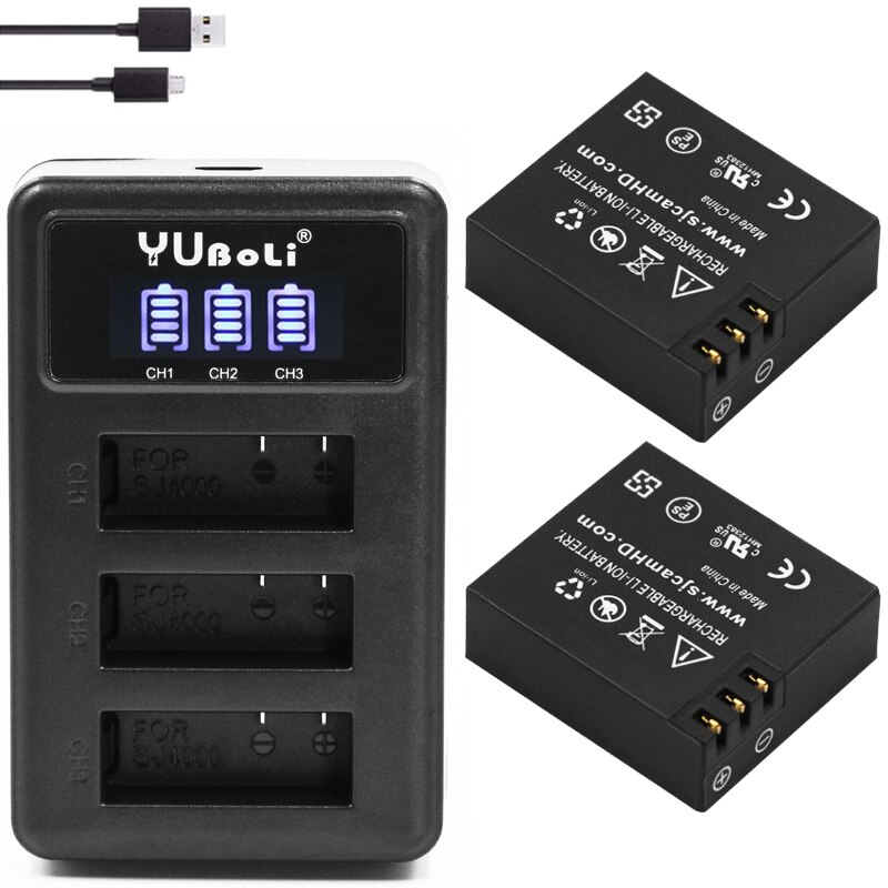Original 900mAh Sports Camera Batteries for SJ4000 SJ5000 M10