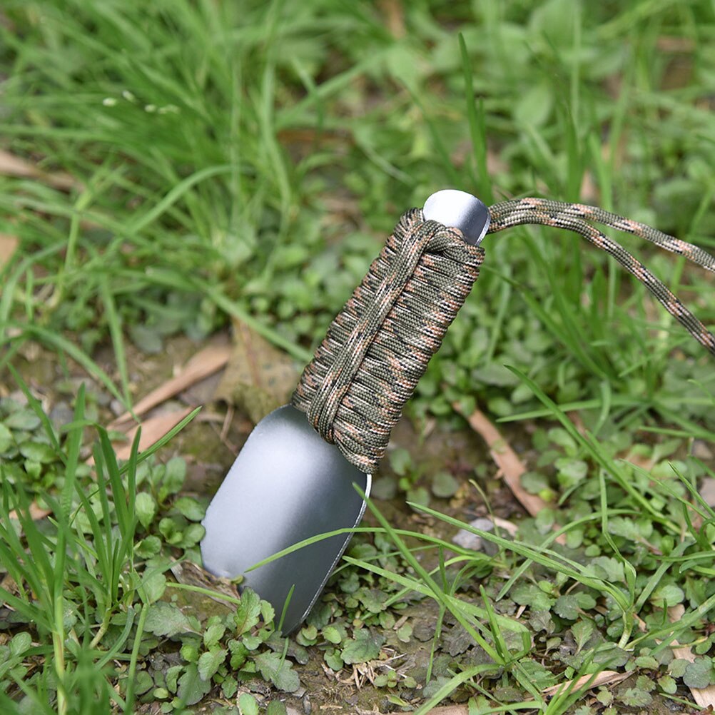Outil de creuser le sable, pelle d&#39;extérieur polyvalente, outil de jardin, de Camping, 2 pièces