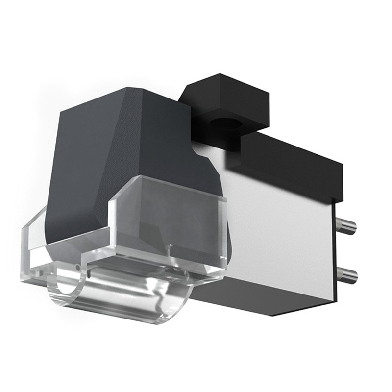 Cartridge Stylus with High-End Moving Magnetic Cartridge LP Turntable Phonograph Half-drilled cone stylus Acces