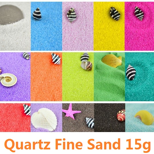 30g Quartz Fine Sand Micro Landscape Decor DIY Sand Table Model Material Decoration Home Garden Building Tool 8D