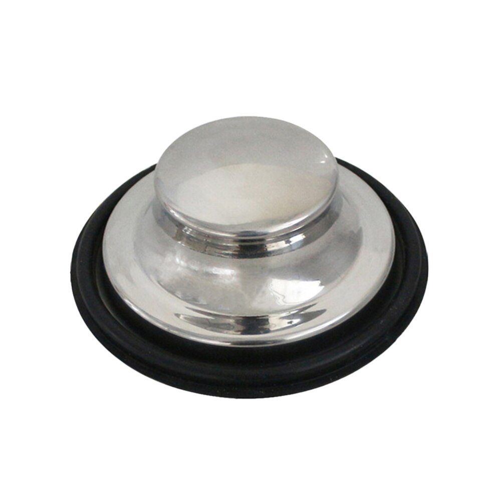1pc Waste Disposer Plug Stainless Steel Durable Premium Water Sealing Cover Accessories Sink Plug Replacement