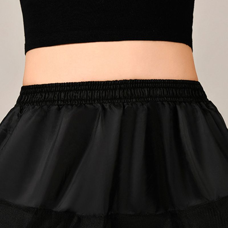 3-schicht Harte Netz Weiche Unterstützung keine Band Hochzeit Kleid Flauschigen Petticoat Braut Hochzeit Futter Felsen Damen Frauen Unterhose röcke