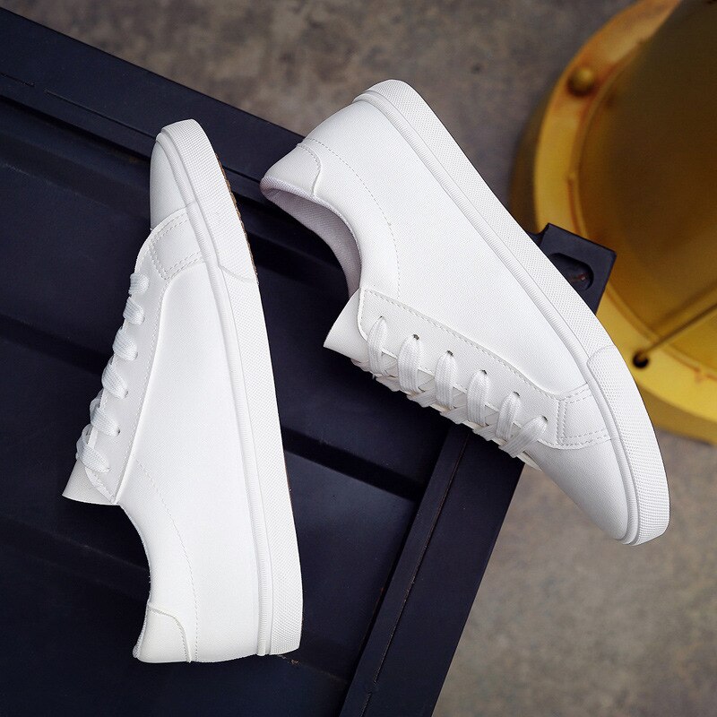 Flade sko kvinder sneakers fritidssko kvinde snøre hvid sneaker kvinder flade komfortable zapatillas mujer tenis feminino