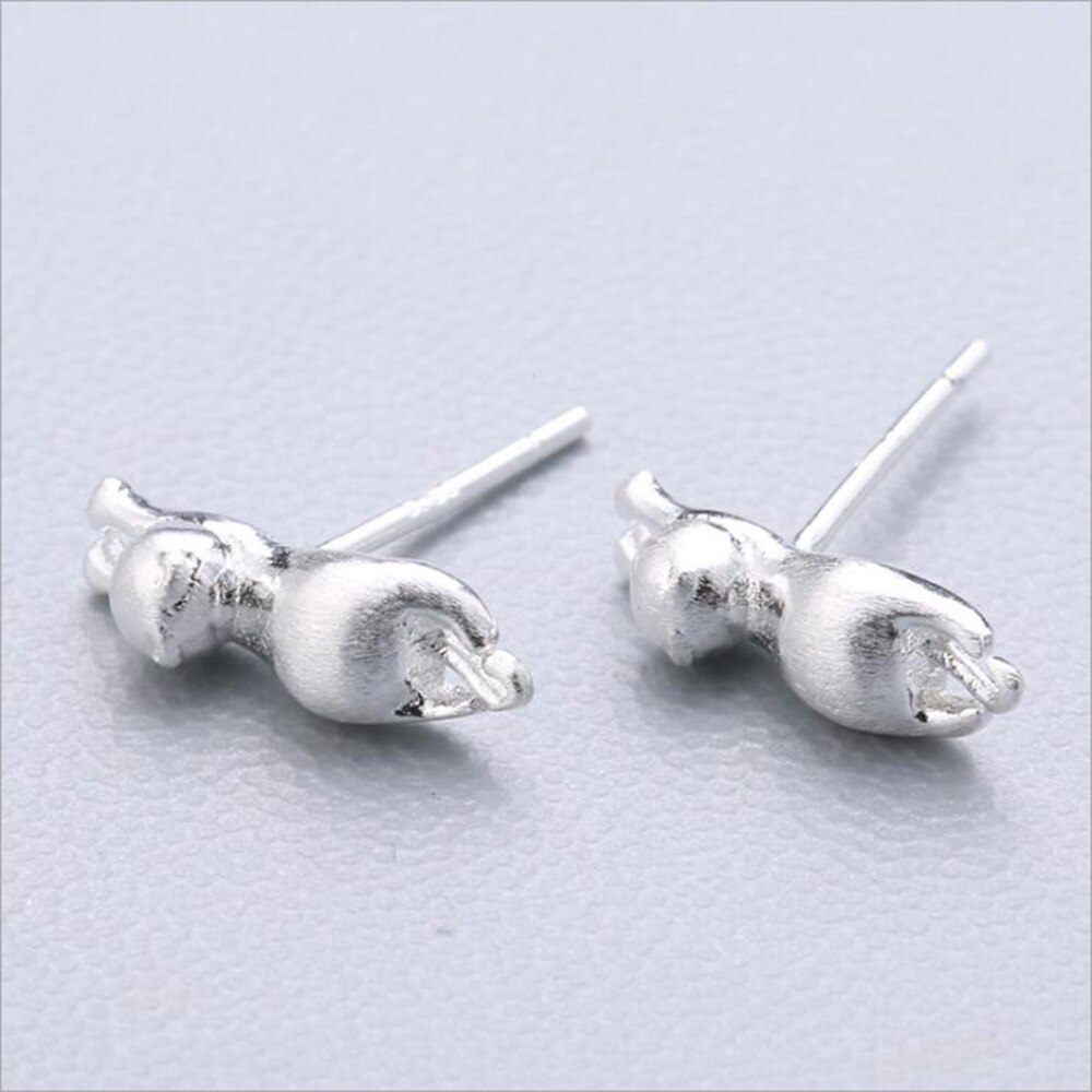 XIYANIKE Geometry Earring 925 Sterling Silver Cute Stud Earrings Ear Needle Simple Personality For Women 91-108: 97