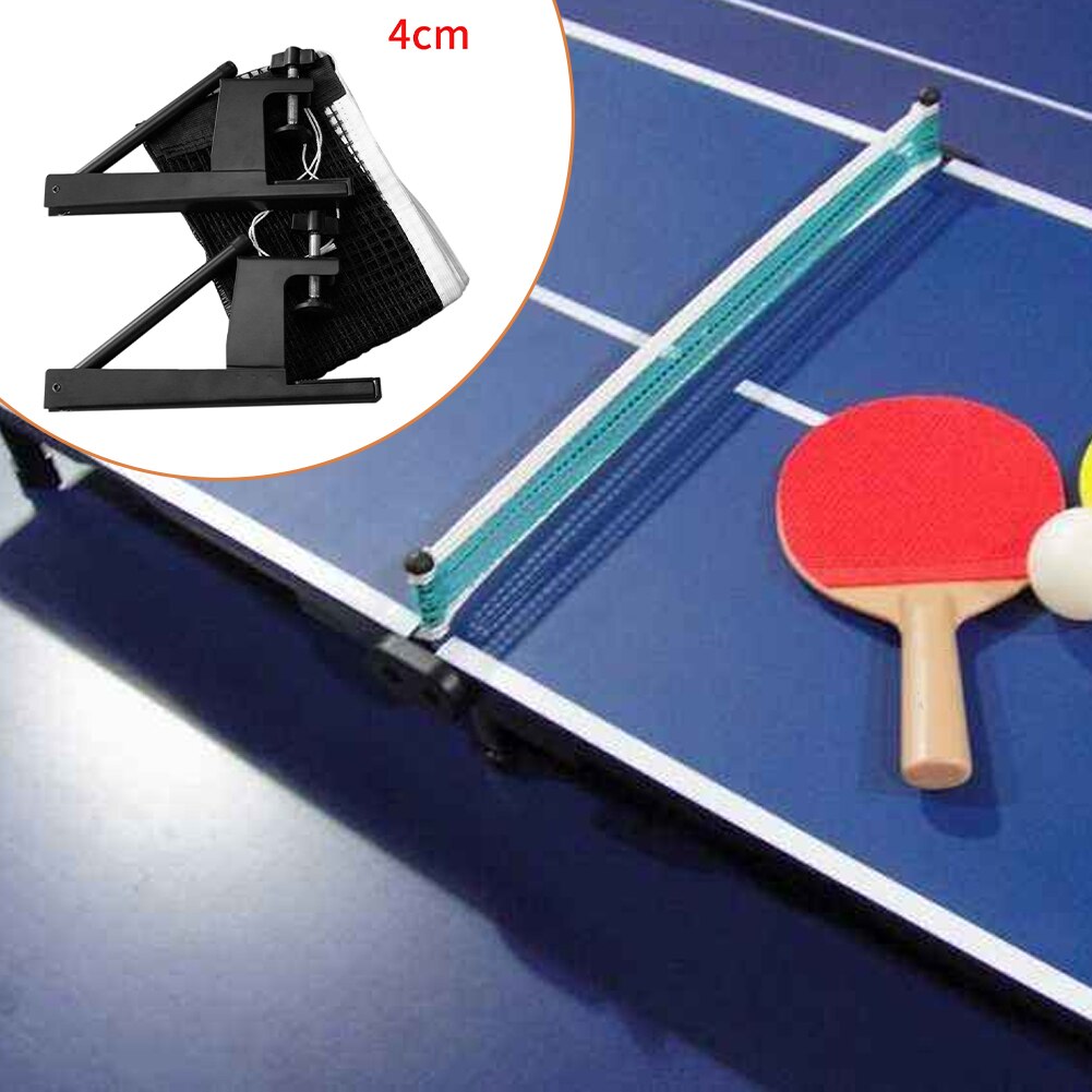 4cm 6cm bordtennis pong net beslag holdbart fitness træning hjemme bærbar indendørs sport praktisk træning nem installation: 4cm