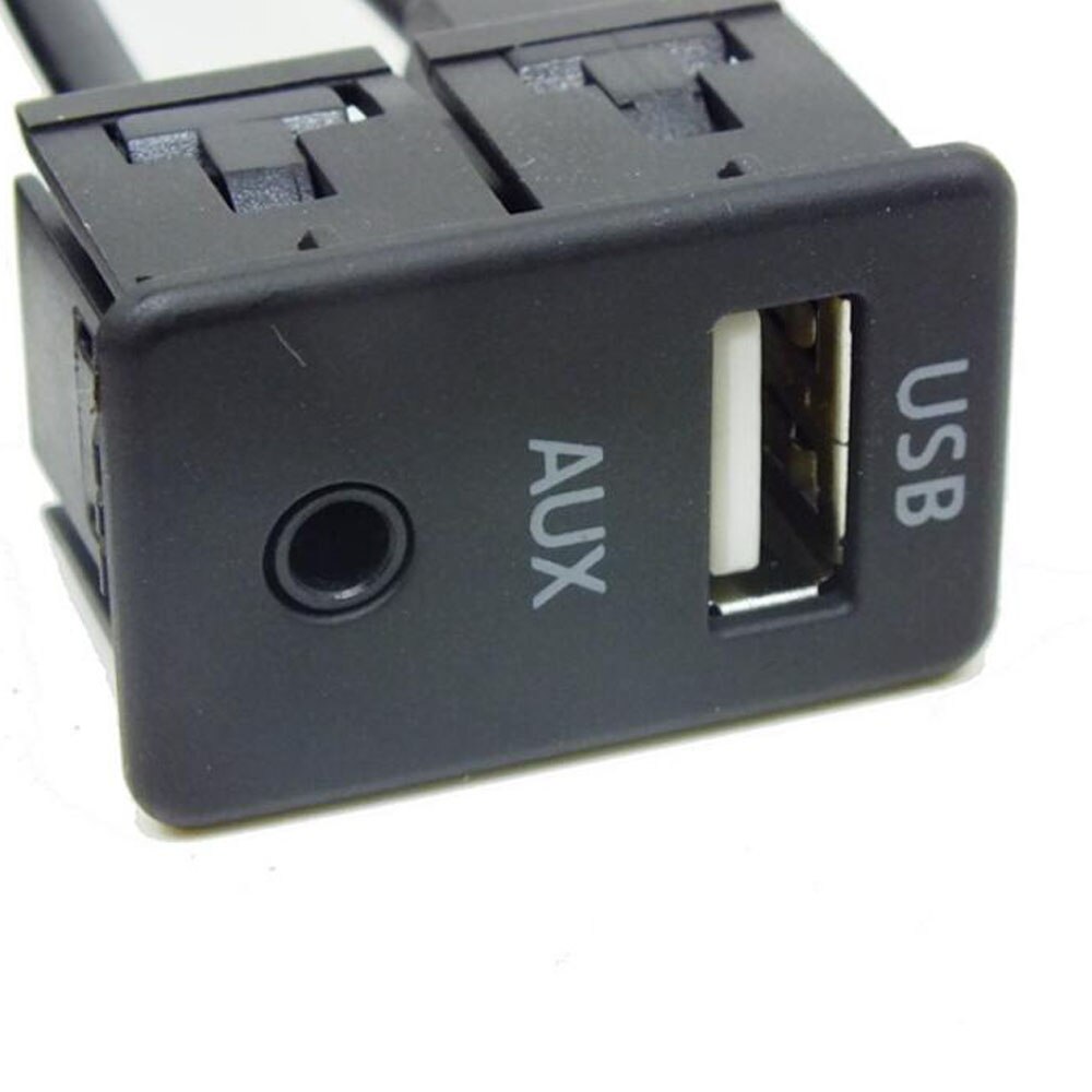 Auto AUX USB Mannelijke Dash Flush Mount Montage Adapter Geschikt voor Peugeot citroen voor Renault