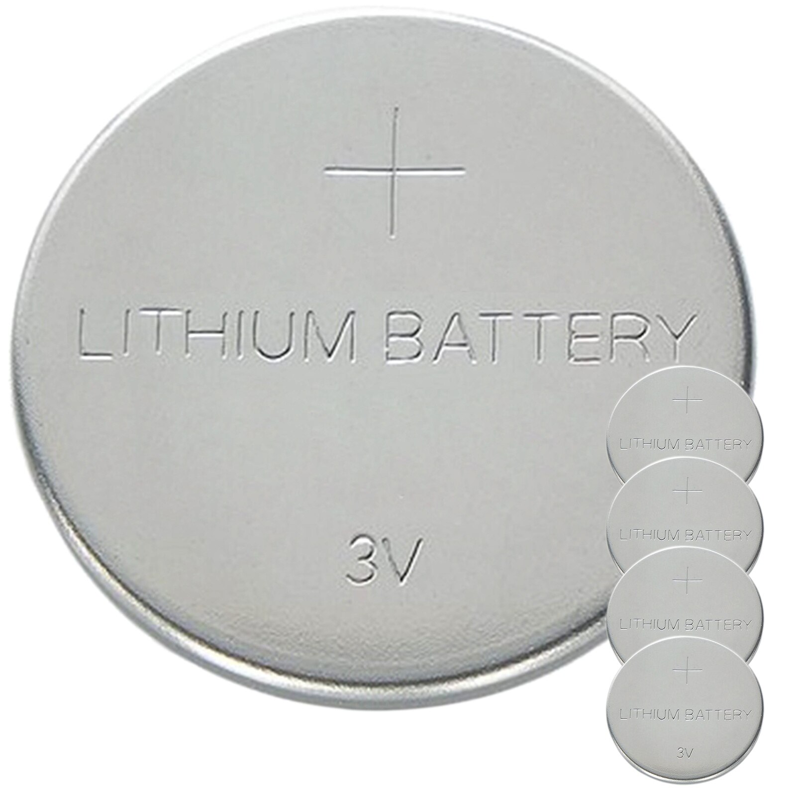 BeMatik-3V button lithium battery CR2025 5 PCs