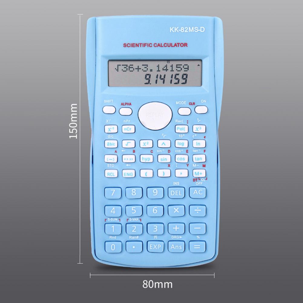 Student Calculator 2-Line LCD Screen Multiple Models Plastic Mathematical Mini Electronic Calculator for School