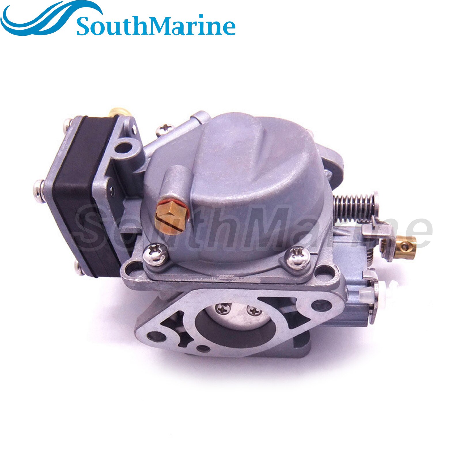 Montaje de carburador para motores fueraborda Hangkai de 2 tiempos 5hp 6hp