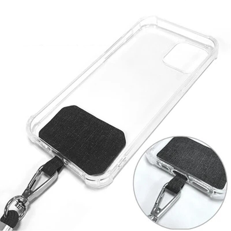 Telefoon Lanyard Verstelbare Afneembare Nekkoord Lanyard Strap Mobiele Telefoon Strap Universele Crossbody Nylon Patch Telefoon Lanyards