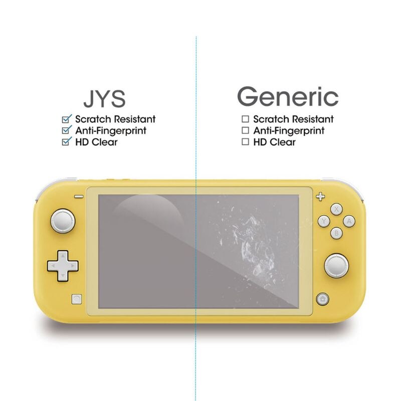 2 st anti-repor skärmskydd härdat glas skyddsfilm för nintend switch lite spelkonsol speltillbehör 95af