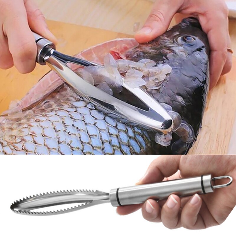 Fish Skin Brush Scraping Fish Scale Brush Grater Quick Disassembly Fish Knife Cleaning Peeling Skin Scraper Scraper Fish Scaler