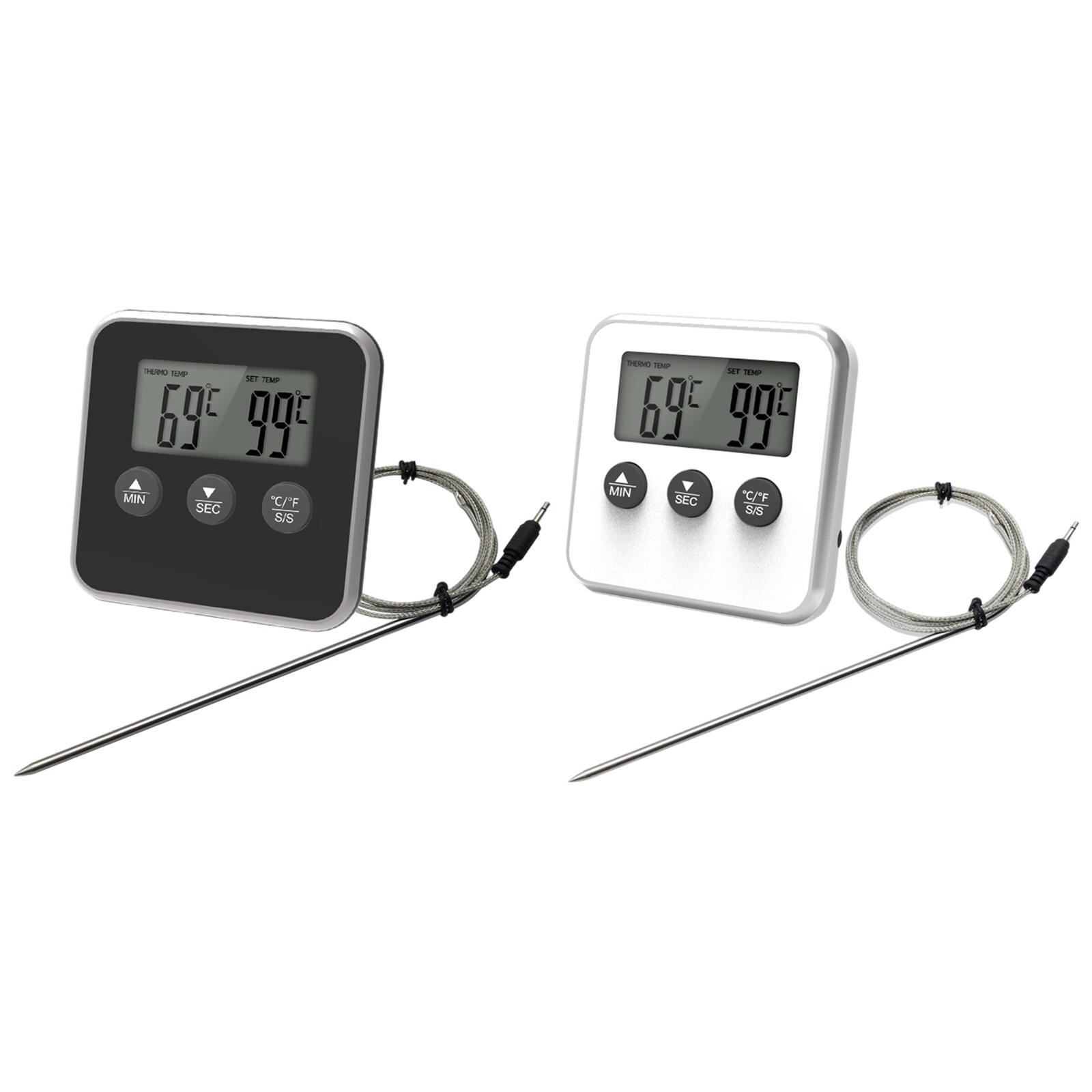 Instant Read Meat Thermometer Food Thermometer for Cooking Espresso Cappuccino Coffee