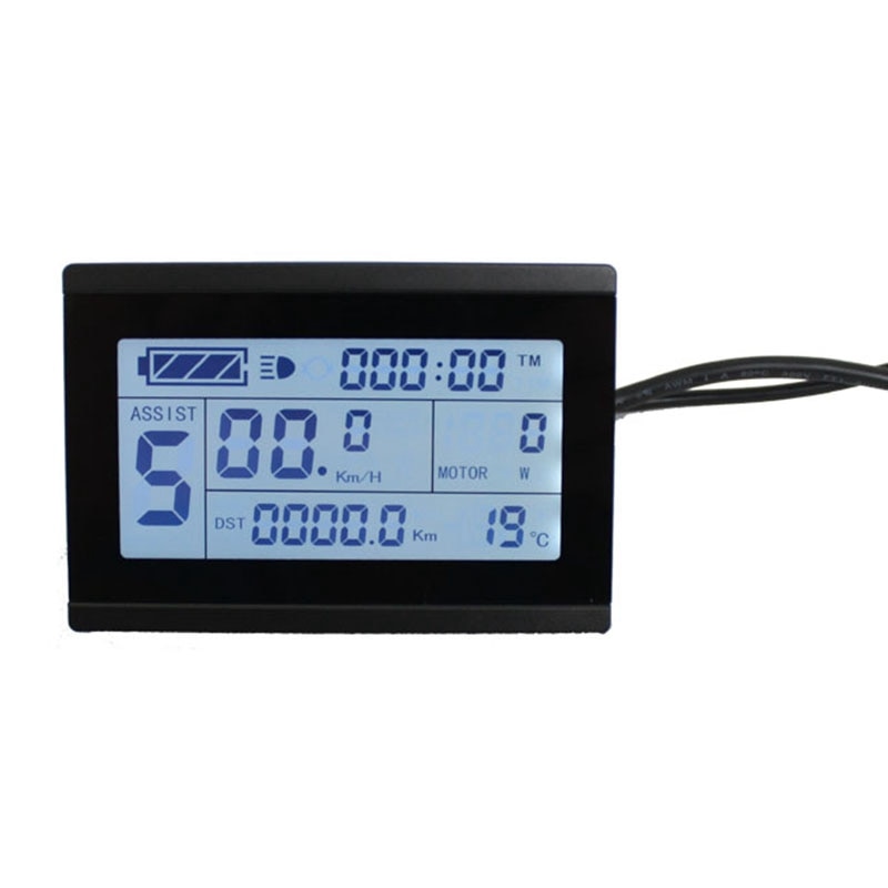 -Electric Parts 24V 36V 48V Intelligent KT LCD3 Electric Bicycle Bike E Bike Controller LCD Panel Ebike LCD Display