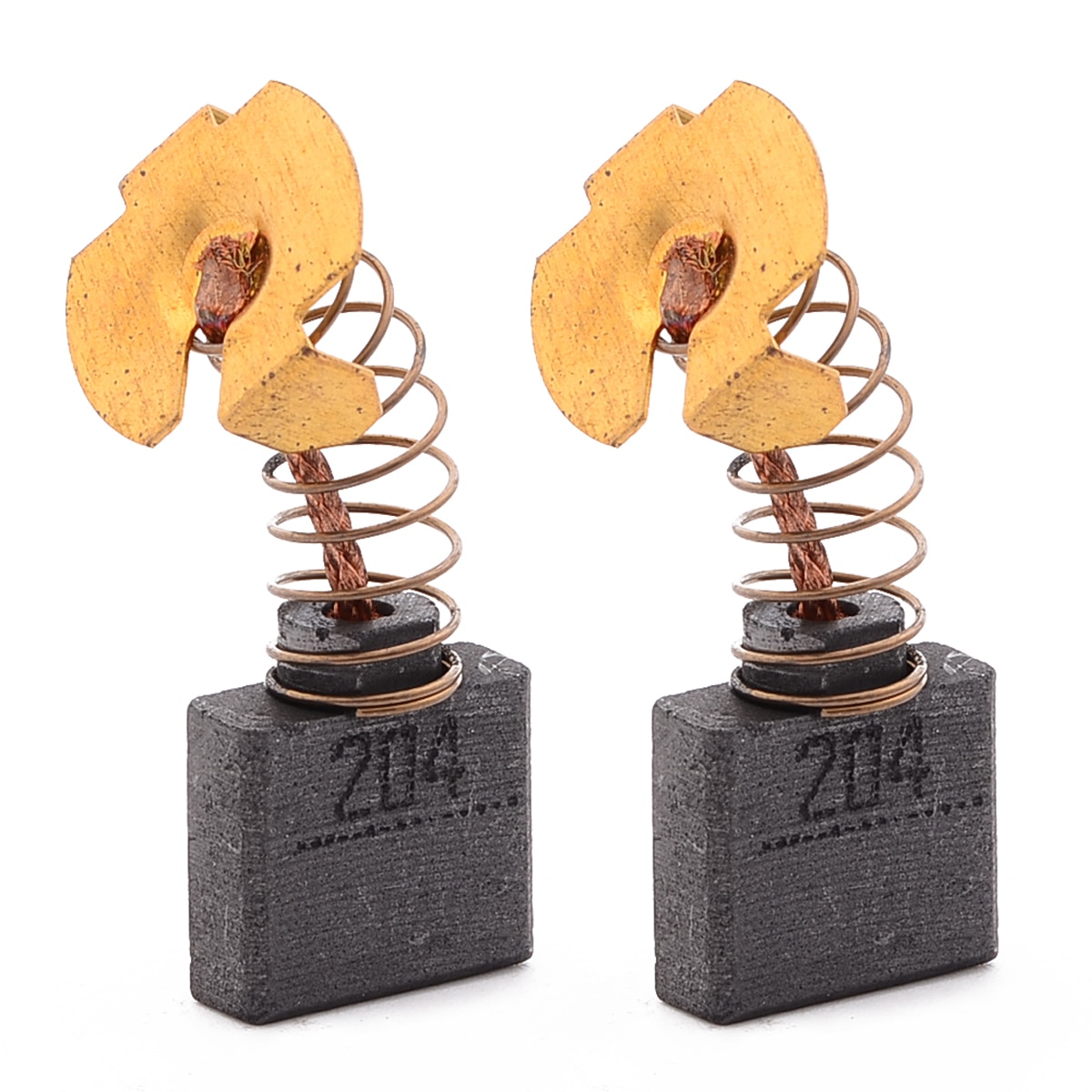 Cepillos de carbono de 1 par para CB-204 CB204 GA9012C GA9020R GA9030R GA9050R Mayitr de