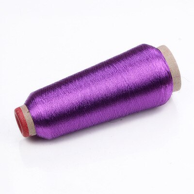 Embroidery Fine Thread Cross Stitch Sewing Machine Manual Computerized Embroidery Thread Sewing Thread 3600m 1 roll: violet