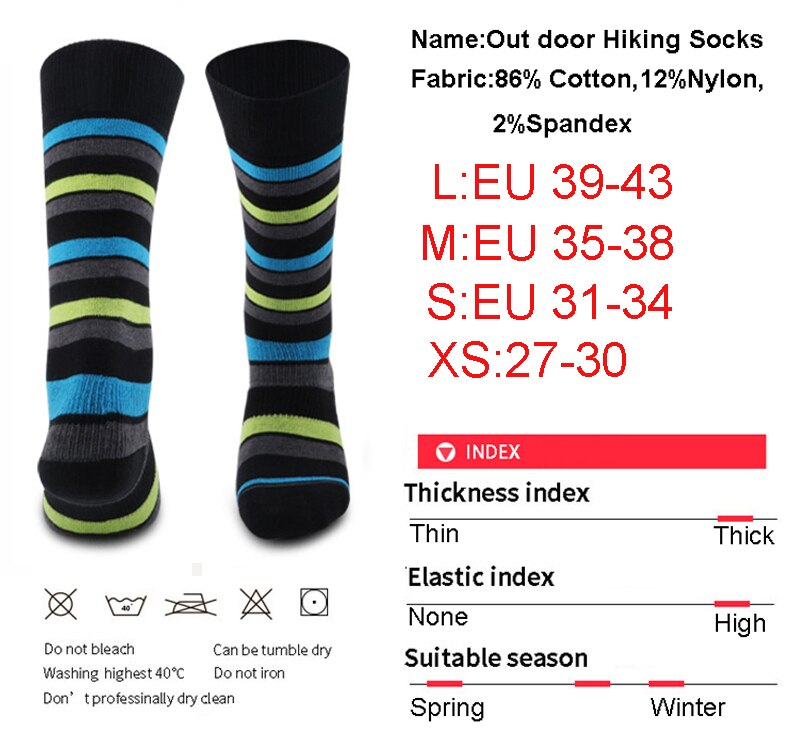 Winter Thermische Sport Mountain Snowboard Skiën Sokken Wandelen Mannen Vrouwen Knie Voetbal Compressie Kousen ijshockey kids