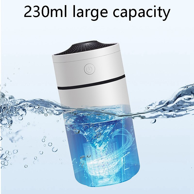 Luftbefeuchter Luftreiniger Ultraschall Vernebler Aroma Diffusor Kühlen Umgebungs Lampe 230ML