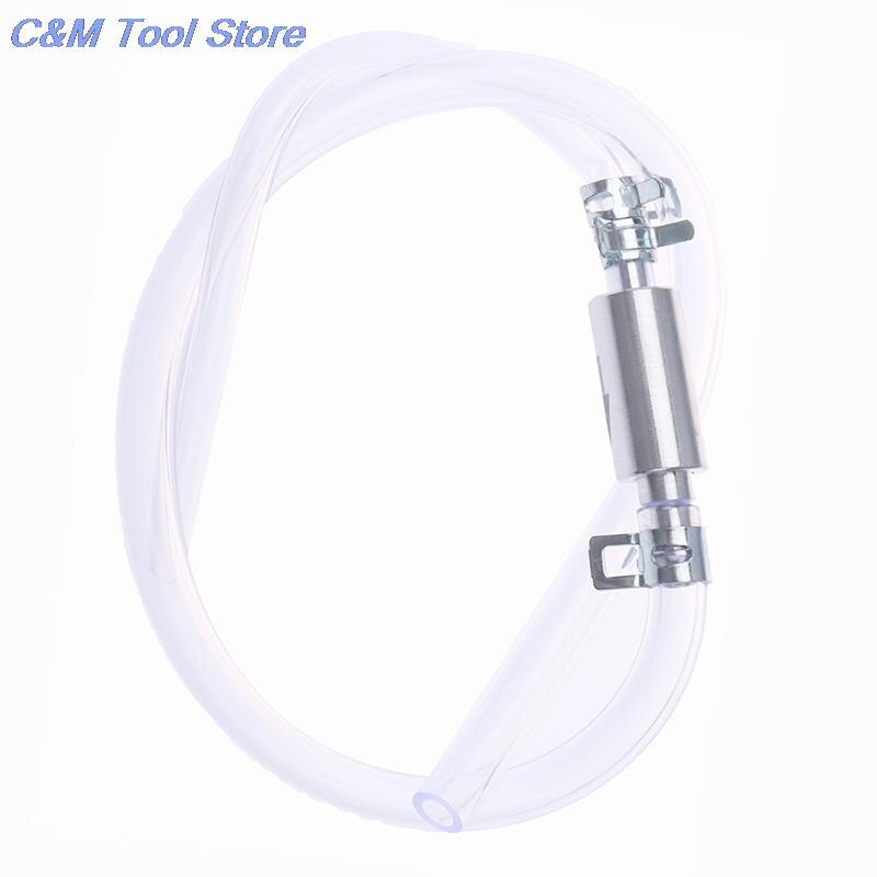 Aluminium Rubber Clutch Brake Bleeder Hose One Way Valve Tube Bleeding Tool Kit Motorcycle Car Accessories Universal