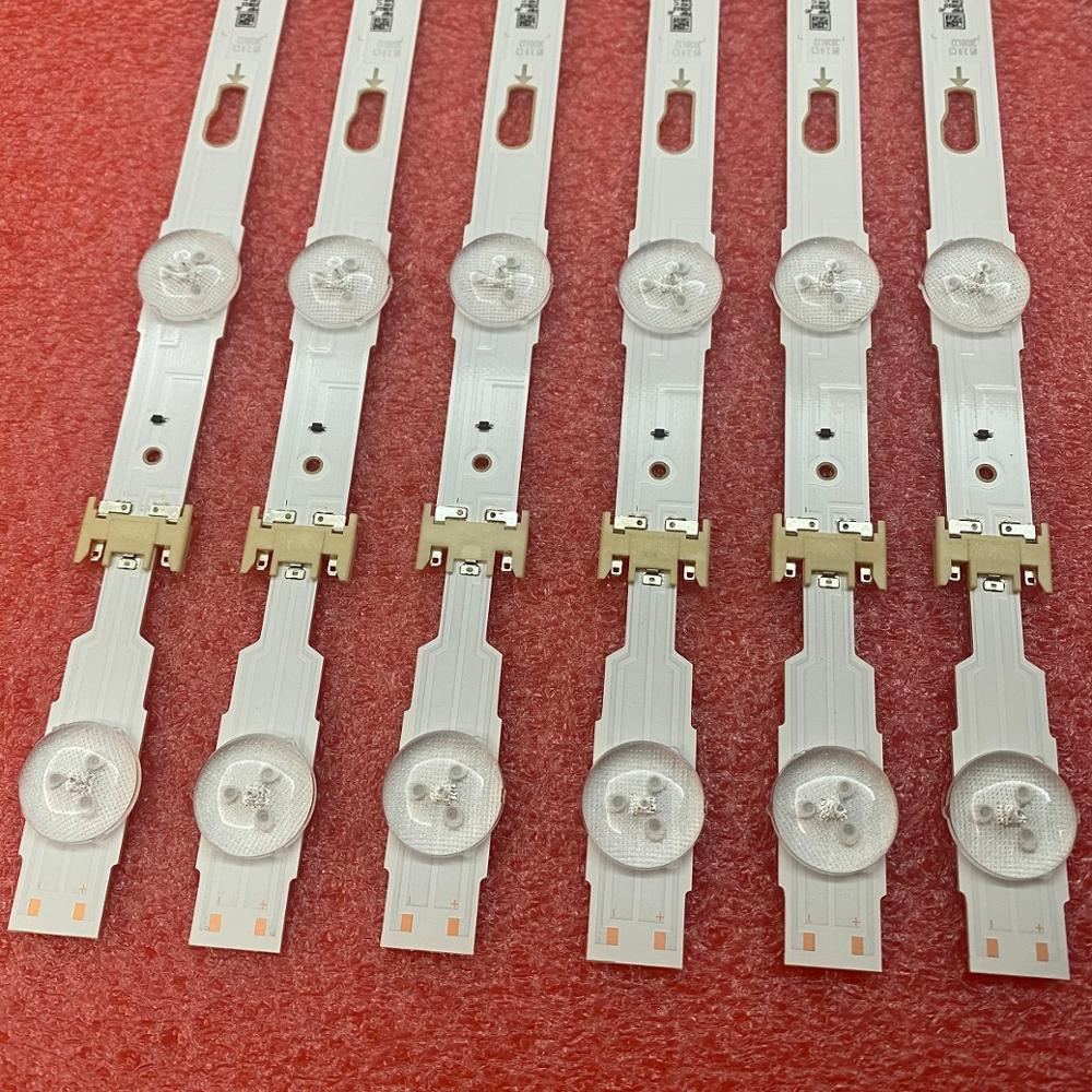 Tira de LED para Samsung UE48JU6400K UE48JU6500K UN48JU6100 UE48JU7000 UE48JU7090 UE48JU7080 UN48JU6020 UE48JU6470 UE48JU6415