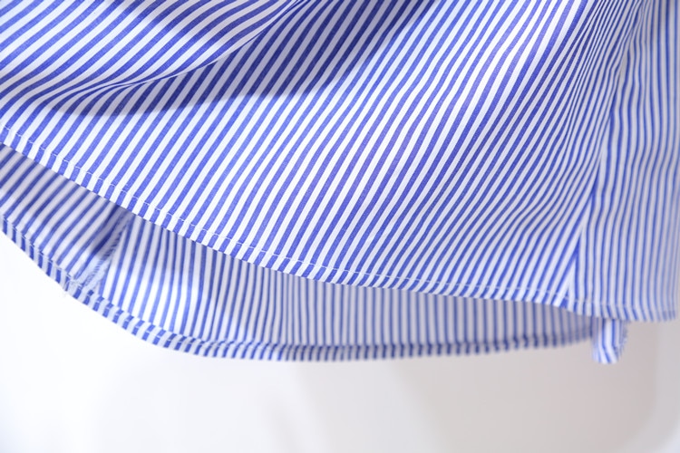 Meisjes Kleding Peuter Kids Baby Meisjes Leuke Verjaardag Kleding Blauw Gestreepte Off-Schouder Ruches Party Jurken + hoofdband