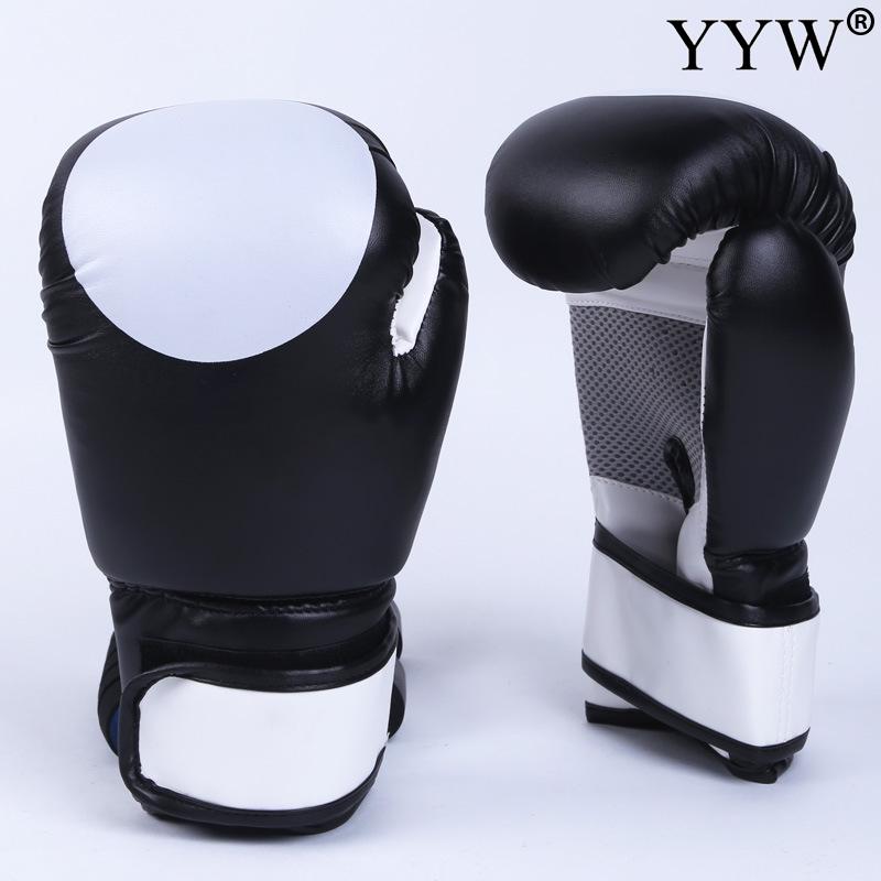 Mma hård kamp boksning sport læder handsker tiger muay thai boksepuder kamp kvinder/mænd sanda box thai handskerum mma